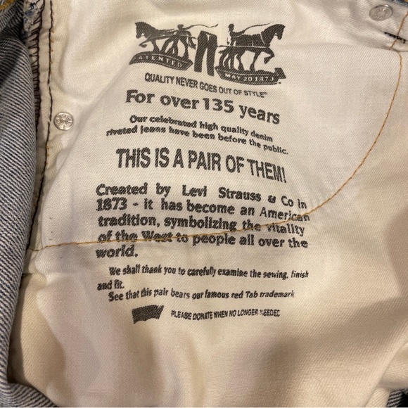 Levi’s 505 men’s denim shorts waist size 40. - Picture 5 of 5